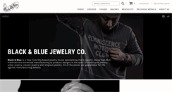 Desktop Screenshot of blackandbluejewelry.com